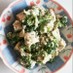 ブロッコリーとアボカドの豆腐サラダ