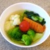 千切りキャベツのスープ野菜