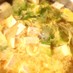 レタスと豆腐の和風卵スープ