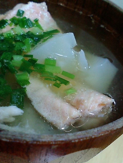 鮭のアラで超簡単 じゃっぱ汁 のつくれぽ クックパッド 簡単おいしいみんなのレシピが376万品