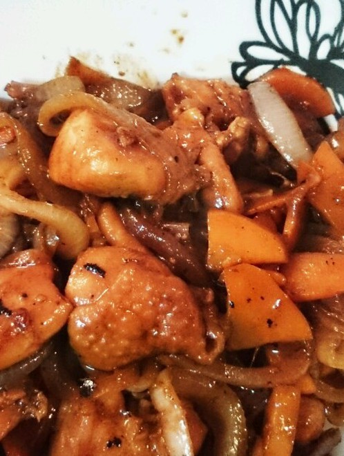 味がしみ込んだ鶏肉と玉ねぎと人参の炒め物のつくれぽ クックパッド 簡単おいしいみんなのレシピが376万品
