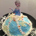アナと雪の女王　～エルサ～　ケーキ♡