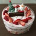 フローラで☆苺のショートケーキ