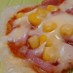 フライパンde餅ピザ④リメイク☆アレンジ