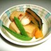 高野豆腐と夏野菜の精進煮☆揚げだし風