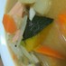 石狩鍋★北海道風秋鮭の味噌鍋★