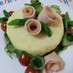 ハム薔薇とくまちゃんのポテトサラダケーキ