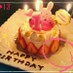 簡単☆1歳の誕生日ケーキ☆離乳食完了期