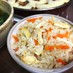 シーチキンと野菜の炊き込みご飯