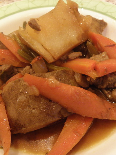 アイリッシュビーフシチュー ギネスビール添え レシピ