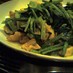 鶏胸肉と小松菜のﾊﾞﾀｰｶﾞｰﾘｯｸ炒め