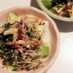 【薬味山盛り】豆腐とアボカドのサラダ