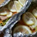 キャベツ&レモンの鮭のホイル焼き
