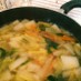 野菜たっぷり❀塩野菜ラーメン風のスープ