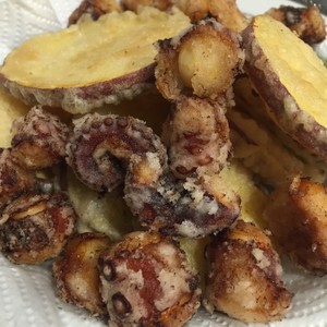 簡単 美味しいタコの唐揚げ レシピ 作り方 By ユキ蔵33 クックパッド 簡単おいしいみんなのレシピが352万品