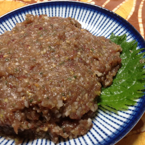 家の定番 薬味をたっぷりカツオのなめろう レシピ 作り方 By かつおとこんぶ クックパッド 簡単おいしいみんなのレシピが354万品