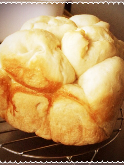 自家製モンキーブレッド キャラメルソース添え レシピ