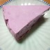 お豆腐のブルーベリーレアチーズケーキ