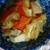 簡単♪豆腐と玉ねぎと人参 卵の白だし煮！