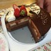キャラメル＆チョコムースケーキ