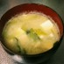 豆腐とちんげん菜の味噌汁