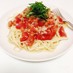 超簡単‼  トマトとツナの和風冷製パスタ