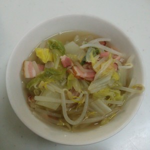 おやじ犬のもやしと白菜のコンソメスープ レシピ 作り方 By おやじ犬 クックパッド 簡単おいしいみんなのレシピが360万品