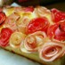 りんごのバラ咲く☆しっとりパウンドケーキ