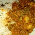スパイスから作る鶏挽肉と豆のキーマカレー