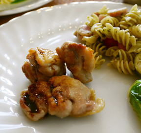 バルサミコソースをかけたチキンのレシピ