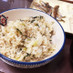 小松菜としらす❀混ぜご飯