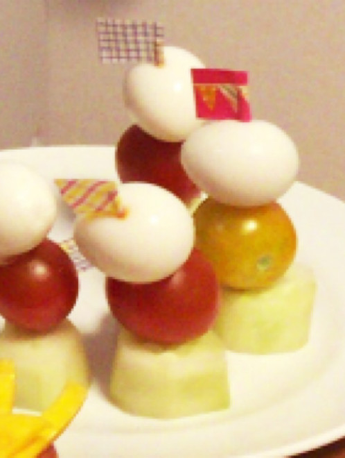 誕生日にいかが かわいいピンチョス レシピ 作り方 By 小町桜 クックパッド 簡単おいしいみんなのレシピが376万品