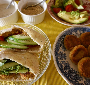 クリスピーファラフェルのレシピ