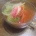 トマト＆レタスのナンプラースープ
