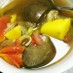シーチキンとゴロッと野菜のスープカレー