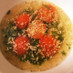 ヘルシー☆モロヘイヤとトマトのスープ
