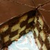 サンセバスチャン　ダミエ柄チョコケーキ
