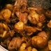 栗と鶏モモ肉の甘辛煮