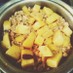 【フライパンで煮物】豚挽と薩摩芋の甘辛煮