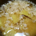 ほっこり♡さつま芋と揚げ玉の味噌汁