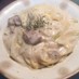 鶏肉と白菜の味噌クリームパスタ