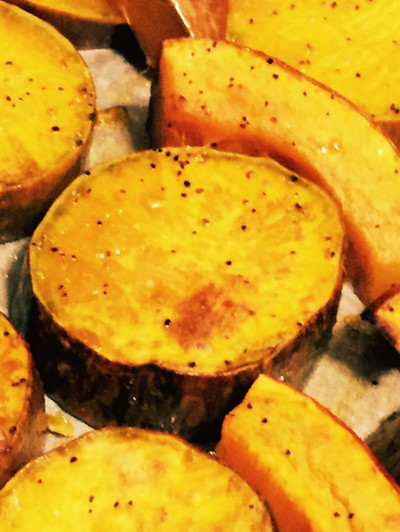 ローストバターナッツスカッシュ、ザクロ、ワイルドライスの詰め物レシピ