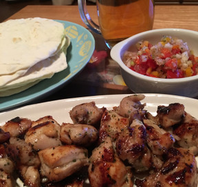 テキーラライムチキンケバブのレシピ