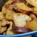 豚と薩摩芋と大根で簡単ウマい大皿おかず!