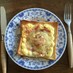 カルボナーラ トースト 簡単 朝ご飯 