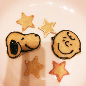 かわいい簡単っ スヌーピークッキー レシピ 作り方 By ゎたちゃん クックパッド 簡単おいしいみんなのレシピが350万品