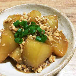 隼人瓜 ハヤトウリ と挽肉の煮物のつくれぽ クックパッド 簡単おいしいみんなのレシピが336万品