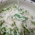 水菜とお豆腐のツナマヨサラダ