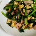 簡単一品♡小松菜とハムと卵の炒め物