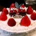 糖質制限◆本格苺のショートケーキ